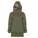 Bluza do karmienia piersią KHAKI CAMO