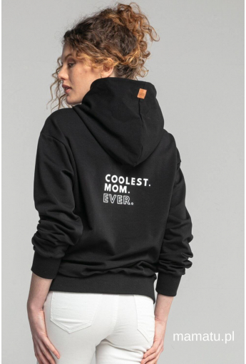 Bluza damska COOLEST MOM EVER black