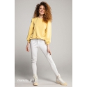 Bluza do karmienia piersią ŻÓŁTA bufka