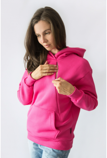 Bluza do karmienia piersią MAGENTA