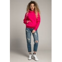 Bluza do karmienia piersią MAGENTA NEON