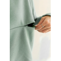 Bluza do karmienia piersią COMFORT Pastel Mint