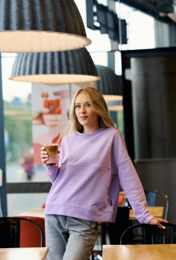Bluza do karmienia piersią COMFORT Lavender