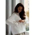 Bluza do karmienia piersią COMFORT Ecru