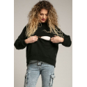 Bluza do karmienia piersią COMFORT Black