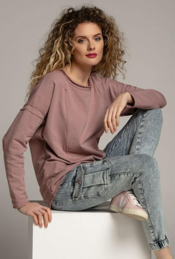 Bluza do karmienia piersią CHILL Pink