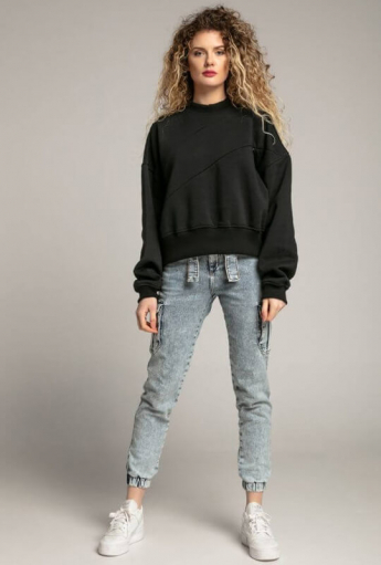 Bluza do karmienia piersią RELAX Black