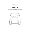 Bluza do karmienia piersią RELAX Black