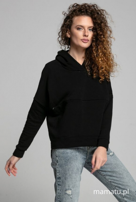 Bluza do karmienia piersią COMFY Black