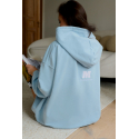 Bluza do karmienia piersią MOMS CLUB Blue