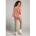 Bluzka do karmienia piersią V-BACK Pink
