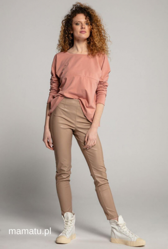 Bluzka do karmienia piersią V-BACK Pink