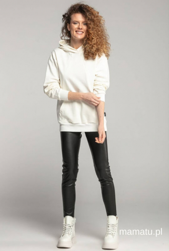 Bluza do karmienia piersią COOLEST MOM EVER Ecru