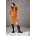 Bluzo-sukienka do karmienia piersią SIMPLE Mustard
