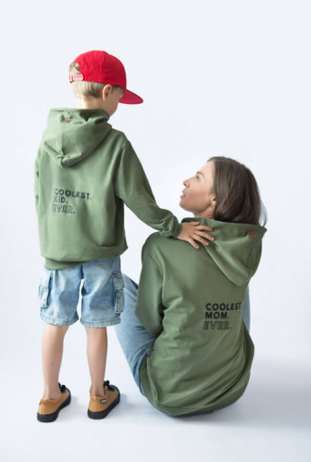 Bluza dziecięca COOLEST KID EVER Khaki