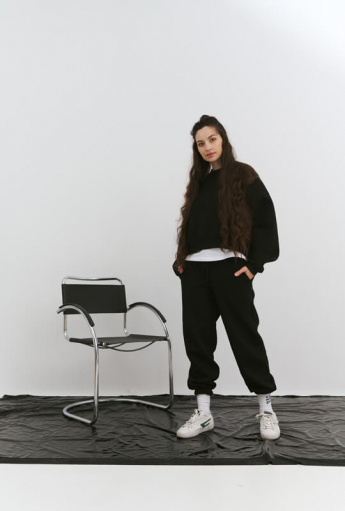 Spodnie damskie EASE Black