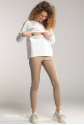 Bluzka do karmienia piersią V-BACK White