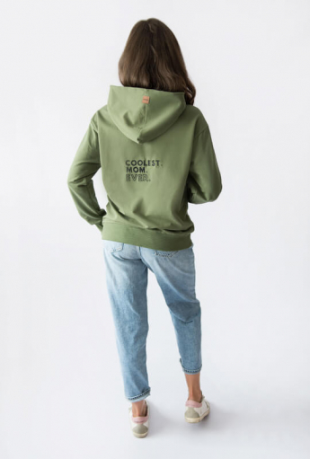 Bluza do karmienia piersią COOLEST MOM EVER Khaki
