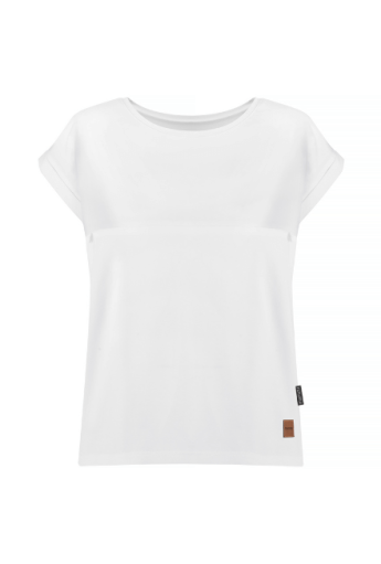 Koszulka do karmienia piersią Simple White