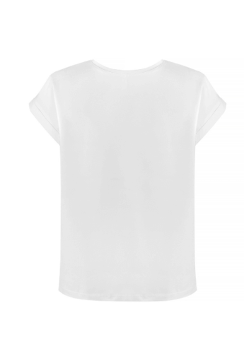 Koszulka do karmienia piersią Simple White