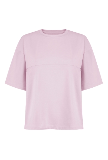 Koszulka do karmienia piersią MODERN Blush Pink
