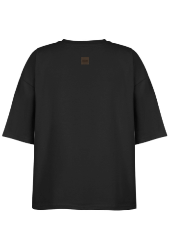Koszulka do karmienia piersią MODERN Black