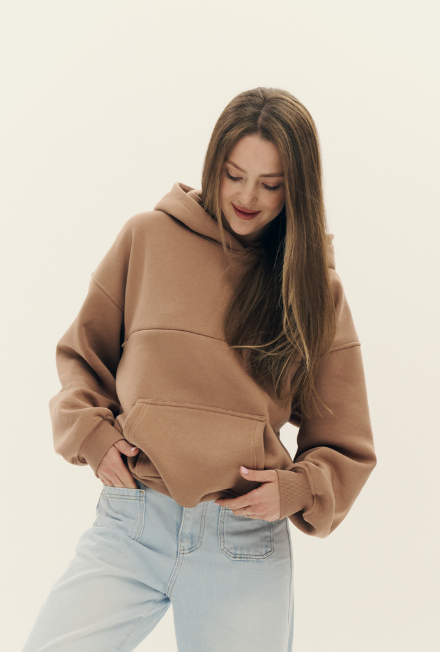 Bluza do karmienia piersią SOFTIE Warm Beige